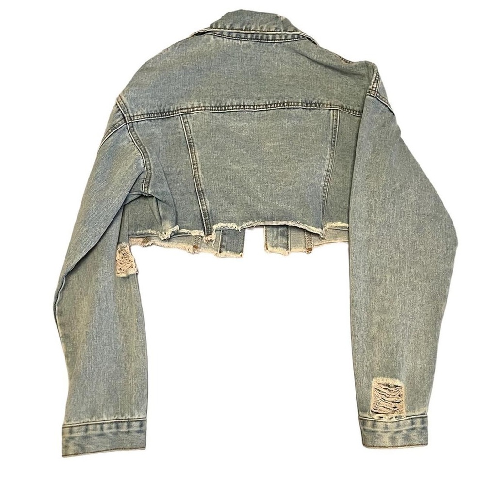 Cropped Jean Jacket - Picture 3 of 3